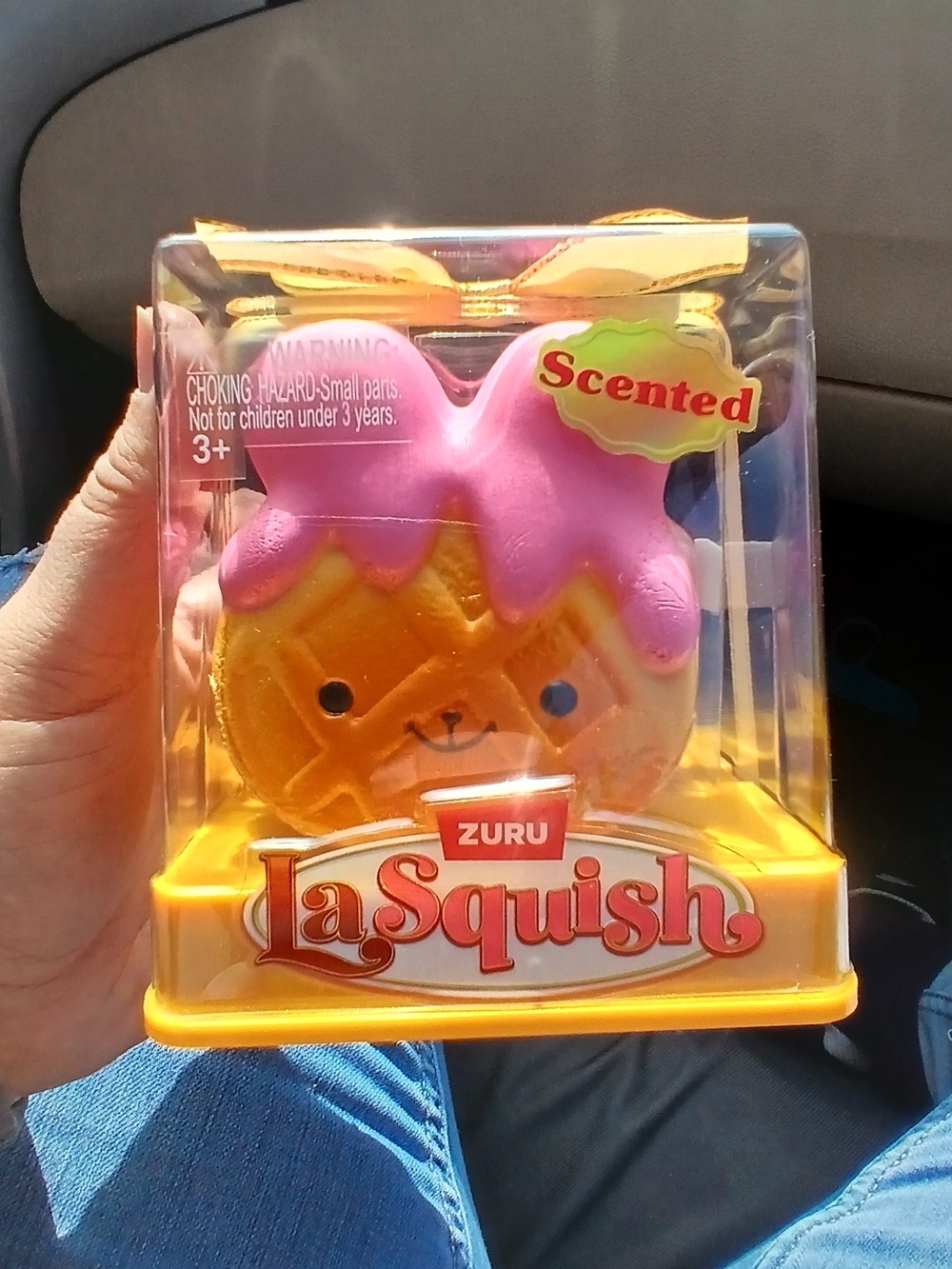 ZURU LaSquish Scented Kids Toy - Pink & Yellow Squishy